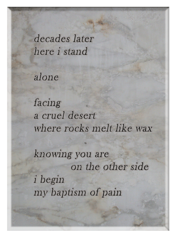 Part 2 of Baptism poem
