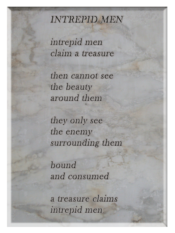 Intrepid Men poem