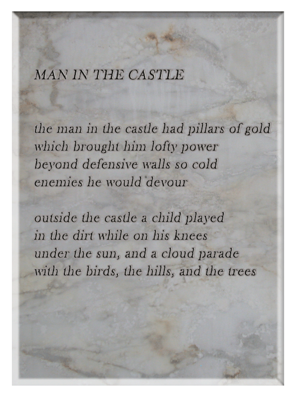 Man in the Castle poem