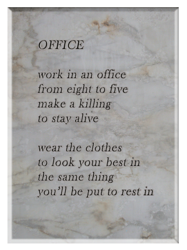 Office poem